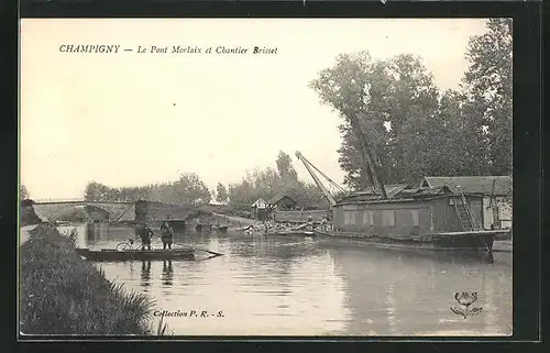 AK Champigny, Le Pont Morlaix et Chantier Brissot