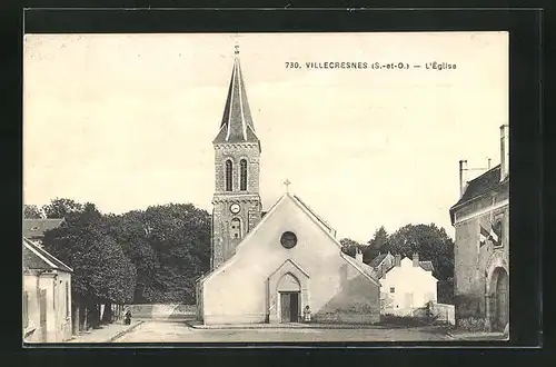 AK Villecresnes, L`Église
