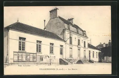 AK Villecresnes, La Mairie