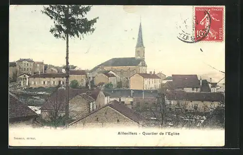 AK Aillevillers, Quartier de l`Eglise