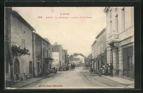 AK Bram, La Barrière, Avenue de Saint-Denis