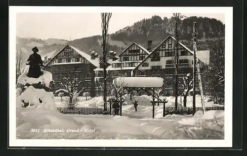 AK Kitzbühel, Grand-Hotel mit Hahnenkamm