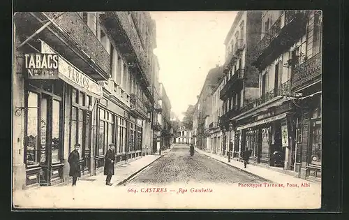 AK Castres, Rue Gambetta