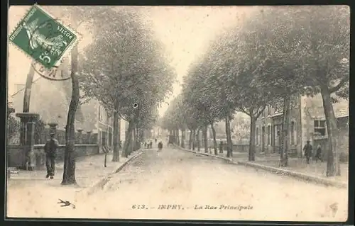 AK Imphy, La Rue Principale, Strassenpartie
