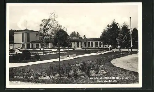 AK Bad Schallerbach, Neue Wandelhalle