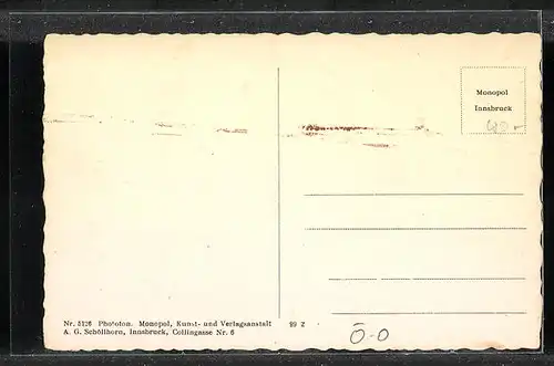 AK Bad Schallerbach, provisorisches Badehaus und Quellentempel