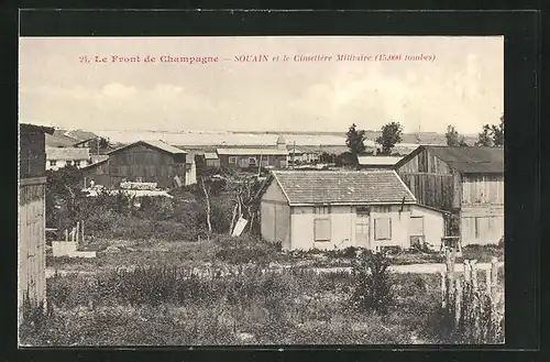 AK Souain, Panorama et le Cimetière Militaire