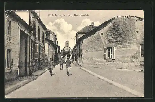 AK St-Hilaire-le-Petit, Ortspartie