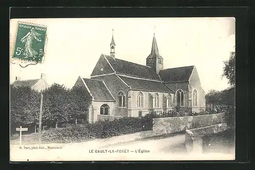 AK Le Gault-la-Forêt, L`Église