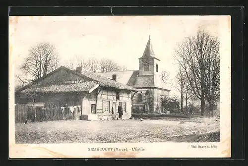 AK Gizaucourt, L`Église