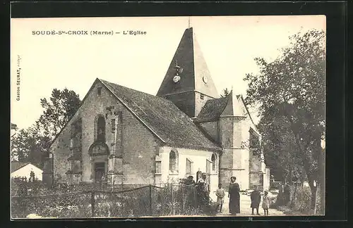 AK Soudé-Ste-Croix, L`Eglise