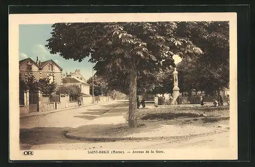 AK Saint-Brice, Avenue de la Gare