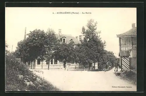 AK Arzilliéres, la Mairie