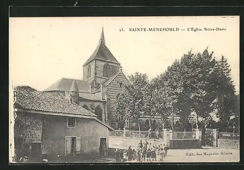 AK Sainte-Menehould, L`Église Notre-Dame