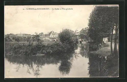 AK Saint-Remy-en-Bouzemont, Le Radet et Vue générale