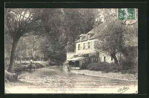 AK Fismes, Lavoir sur l`Ardre