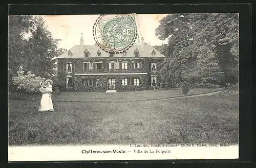 AK Chalons sur Vesle, Villa de la Forgette