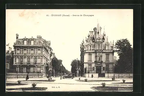 AK Épernay, Avenue de Champagne