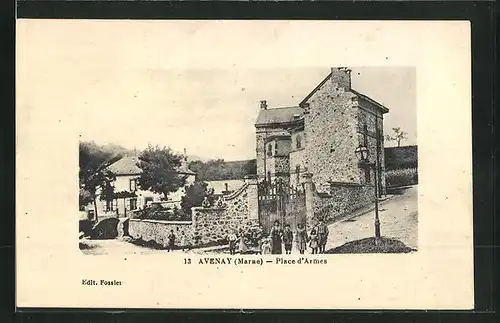 AK Avenay, Place d'Armes