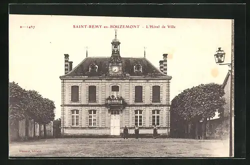 AK Saint-Remy-en-Bouzemont, L`Hotel de Ville