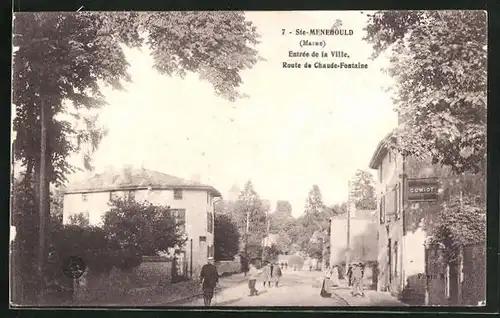 AK Ste-Menehould, Entree de la Ville, Route de Chaude-Fontaine