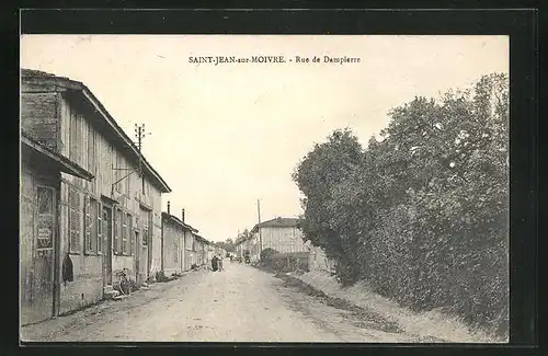AK Sanit-Jean-sur-Moivre, Rue de Dampierre