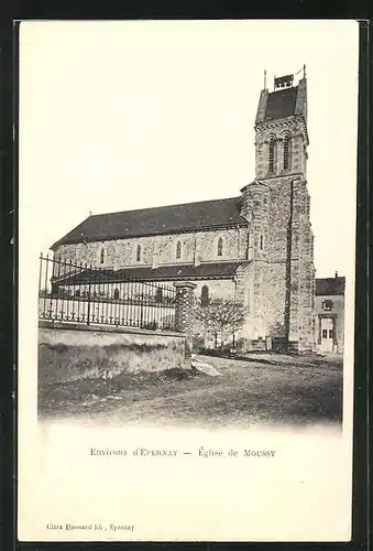 AK Epernay, Église de Moussy