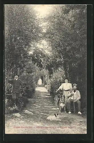 AK Breuil-sur-Vesle, Entrée du bois