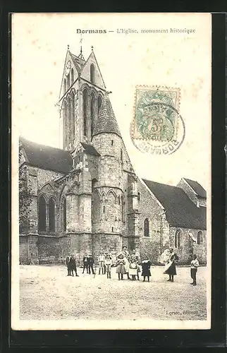 AK Dormans, L`Eglise, monument historique