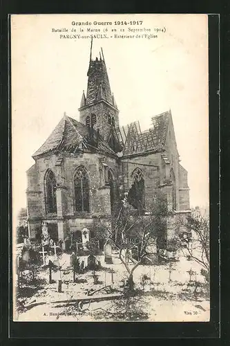 AK Pargny-sur-Saulx, Exterieur de l'Eglise