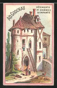Kaufmannsbild Maison Ad. Godchau, Kleines Schloss