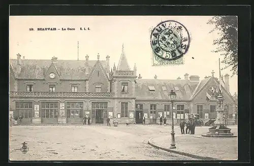 AK Beauvais, La Gare