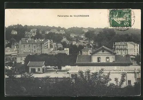AK Vaucresson, Panorama vom Ort