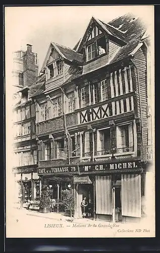 AK Lisieux, Maisons de la Grande Rue