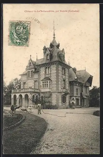AK Dozulé, Château de la Bribourdière