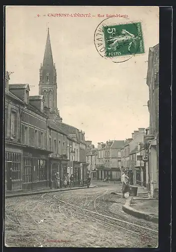 AK Caumont-L`Éventé, Rue Saint-Martin