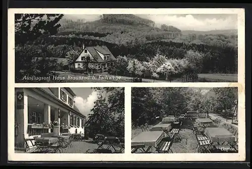 AK Eschwege, Ausflugsort Gasthaus Haus Braunrod