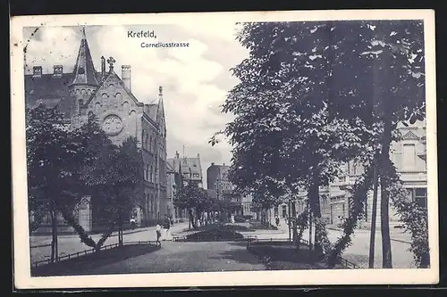 AK Krefeld, Corneliusstrasse