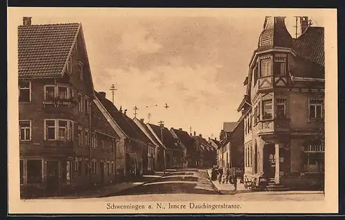 AK Schwenningen a. N., Innere Dauchingerstrasse
