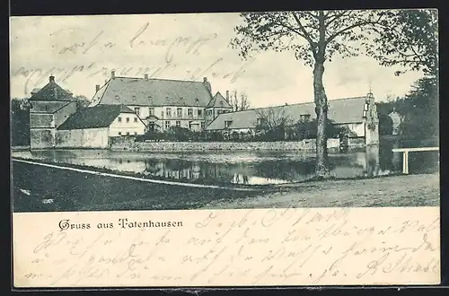 AK Tatenhausen, Ortspartie mit Gewässer