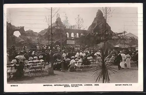 AK London, Imperial International Exhibition 1909