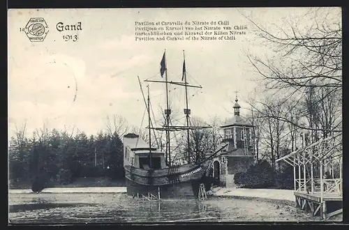 AK Gand, Weltausstellung 1913