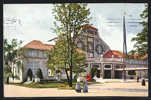 AK München, Ausstellung 1911, Musikfesthalle