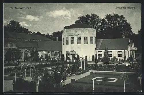 AK Bern, Schweizerische Landes-Ausstellung 1914, Milchwirtschaft
