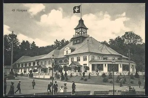 AK Bern, Schweiz. Landesausstellung 1914, Blick auf Hospes