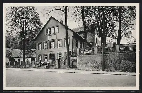 AK Honeburg, Gasthaus zum Schmied im Hone