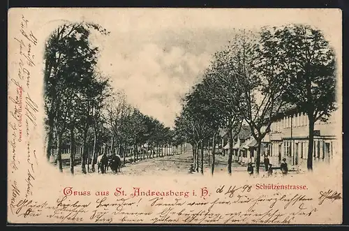 AK St. Andreasberg i. H., In der Schützenstrasse