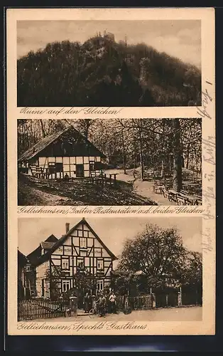 AK Gelliehausen, Restaurant a. d. beiden Gleichen, Specht`s Gasthaus