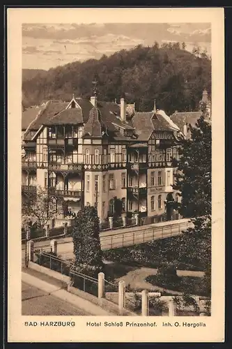 AK Bad Harzburg, Hotel Schloss Prinzenhof