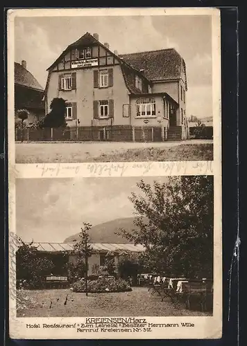 AK Kreiensen / Harz, Hotel zum Leinetal